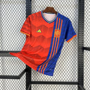 CAMISA DA SELEÇÃO DA ESPANHA 25/26 VERMELHO E AZUL