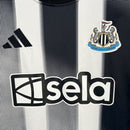 CAMISA DO NEWCASTLE 25/26 PRETO E BRANCO