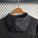 Jaqueta Corta Vento Flamengo Black 2023/24 - FUT REAL